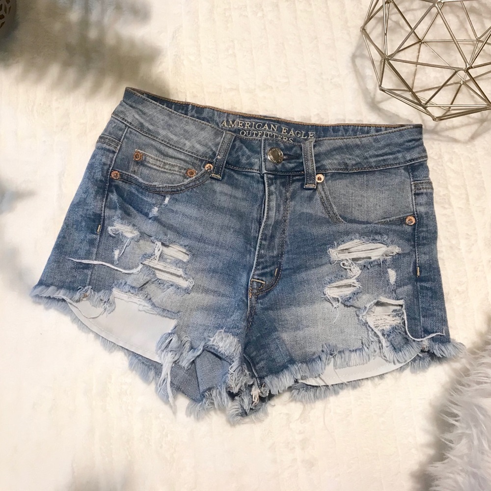 American Eagle💙Outfitters Denim Ripped Shorts